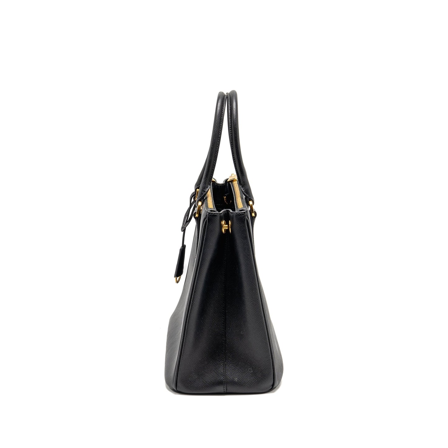 Prada Large Saffiano Tote Purse Galleria Saffiano Leather Black