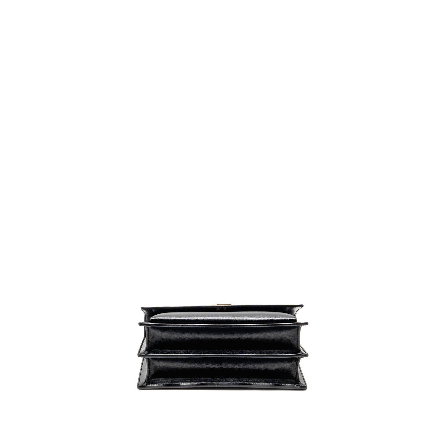 Saint Laurent/ Medium Sunset Purse Smooth Leather Black