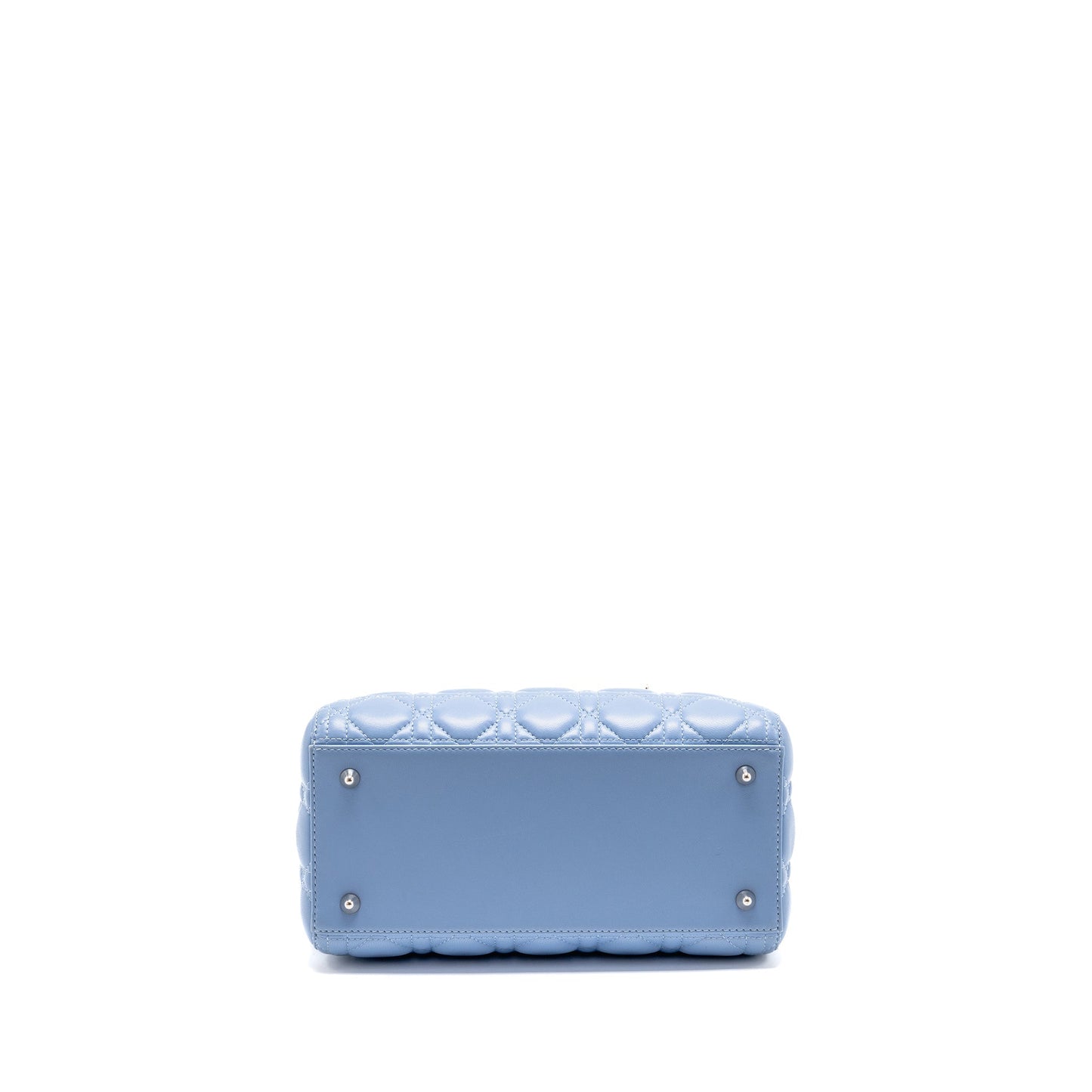 Dior Medium Lady Dior Lambskin Light Blue