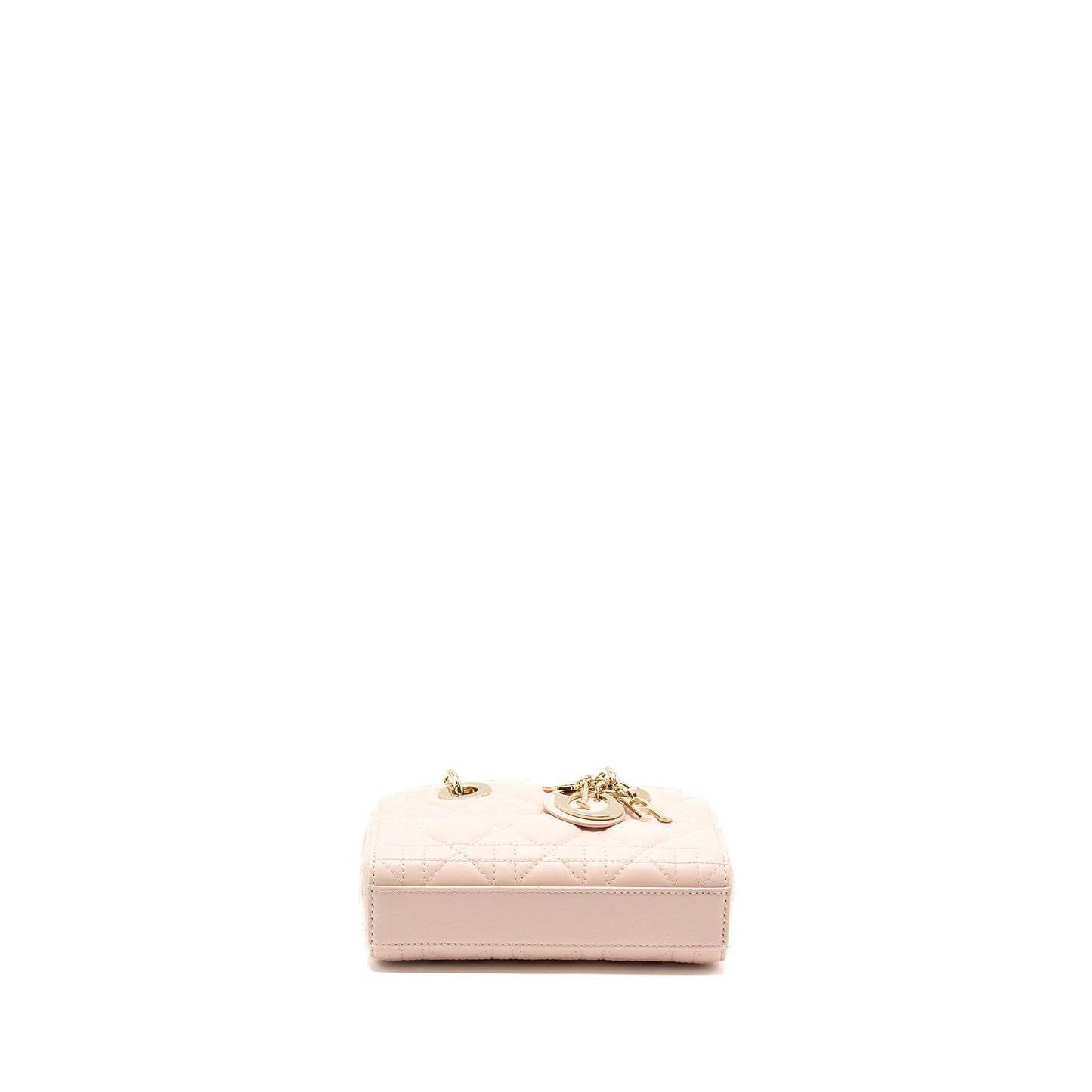 Dior Lady D-Joy Micro Purse Lambskin Powder Pink