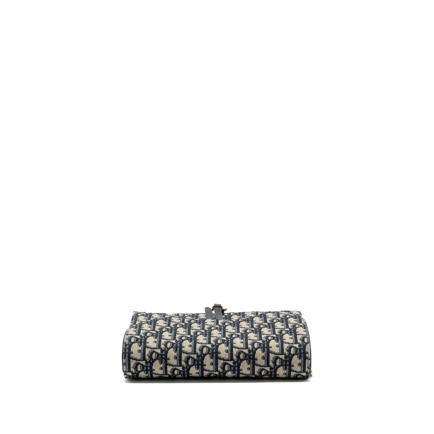 Dior Saddle Pouch Blue Dior Oblique JACQUARD Canvas