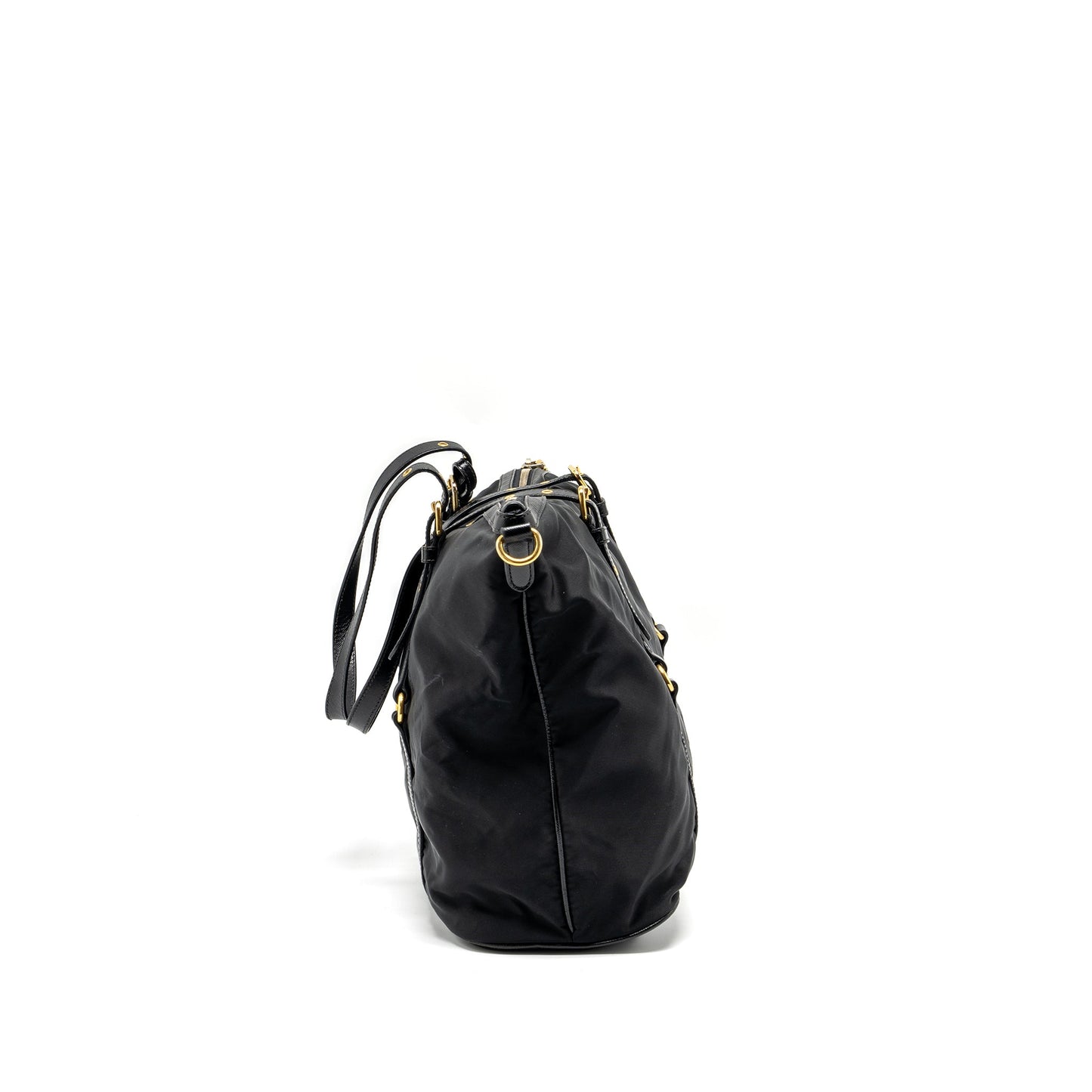Prada Zip nylon Purse black