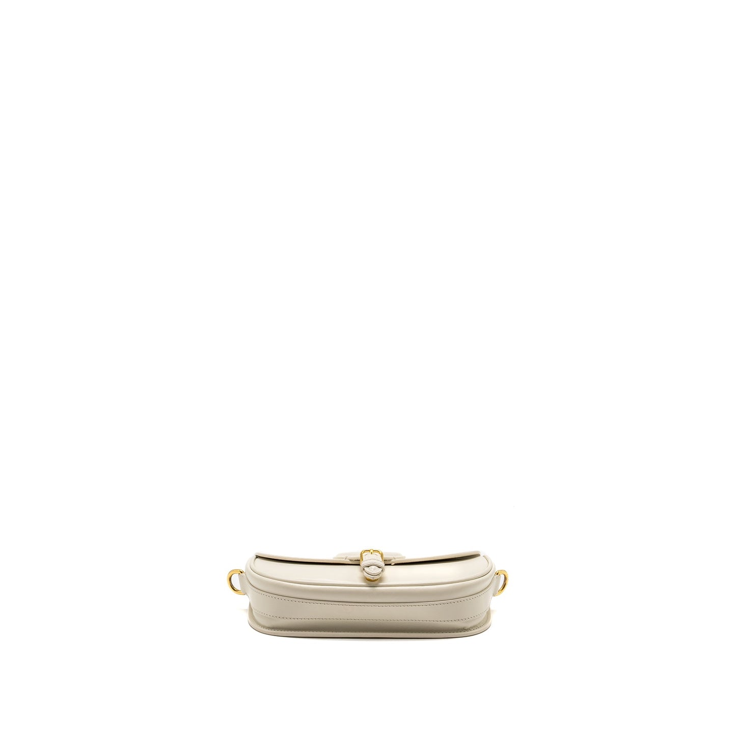Dior Bobby East-West Purse Calfskin White