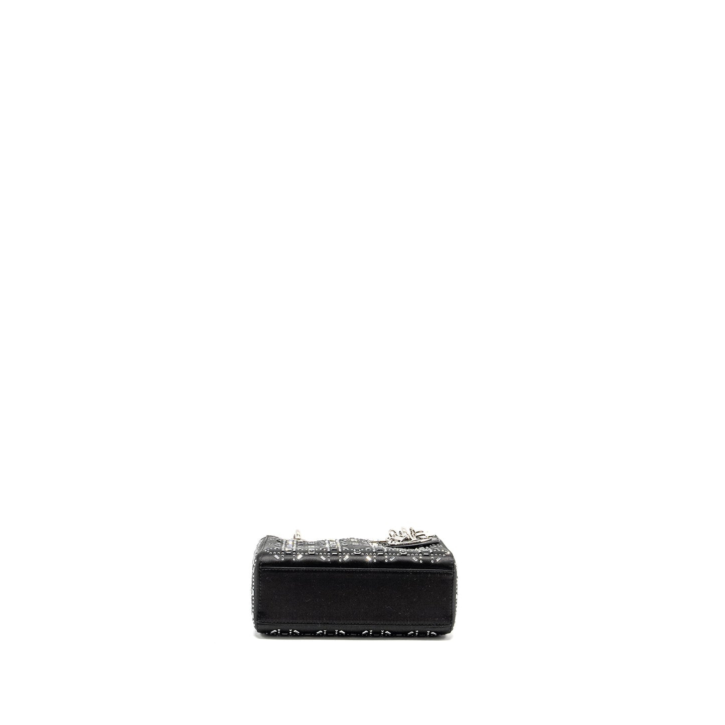 Dior Mini Lady Dior Stain Crystal Black