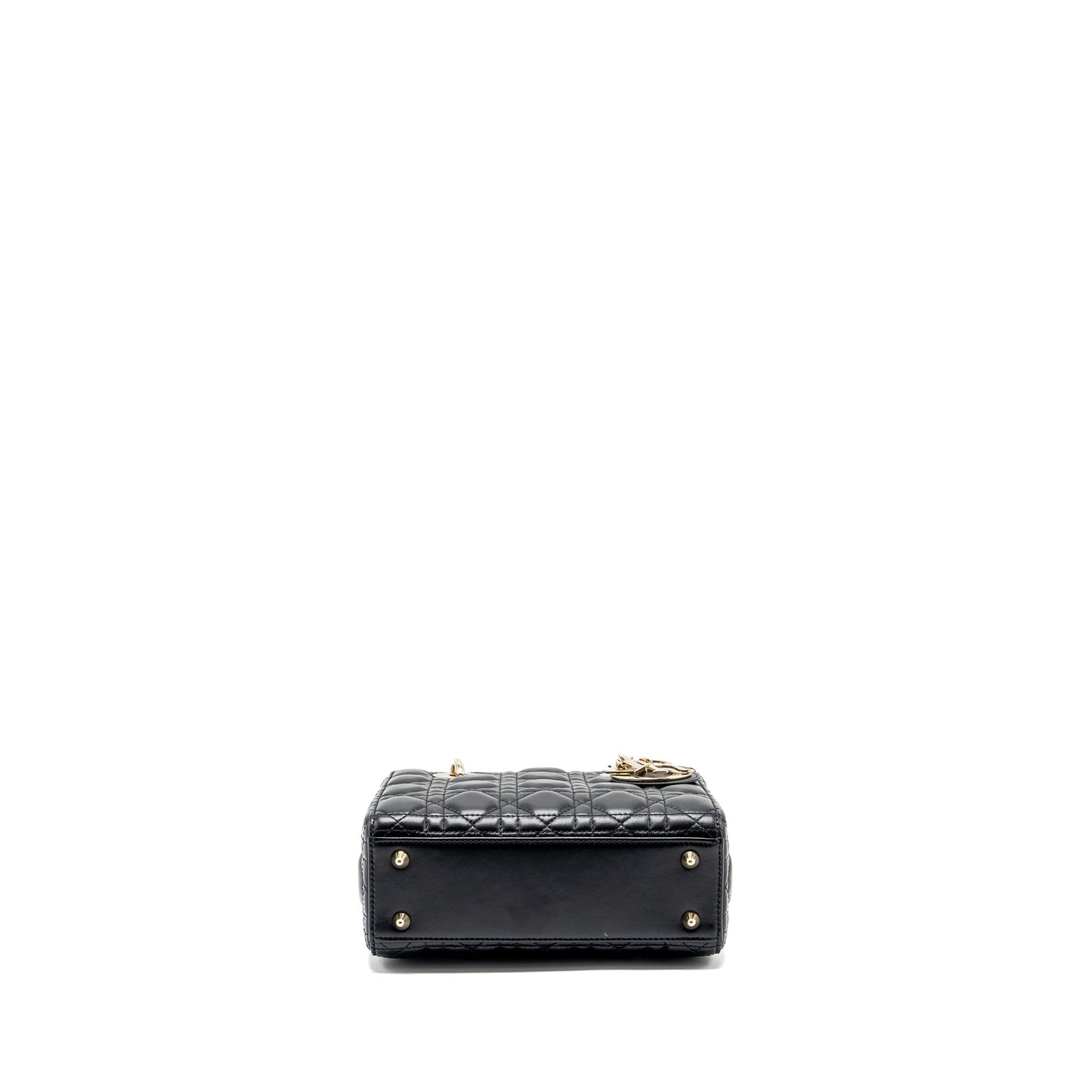 Small My Lady Dior Purse Lambskin Black