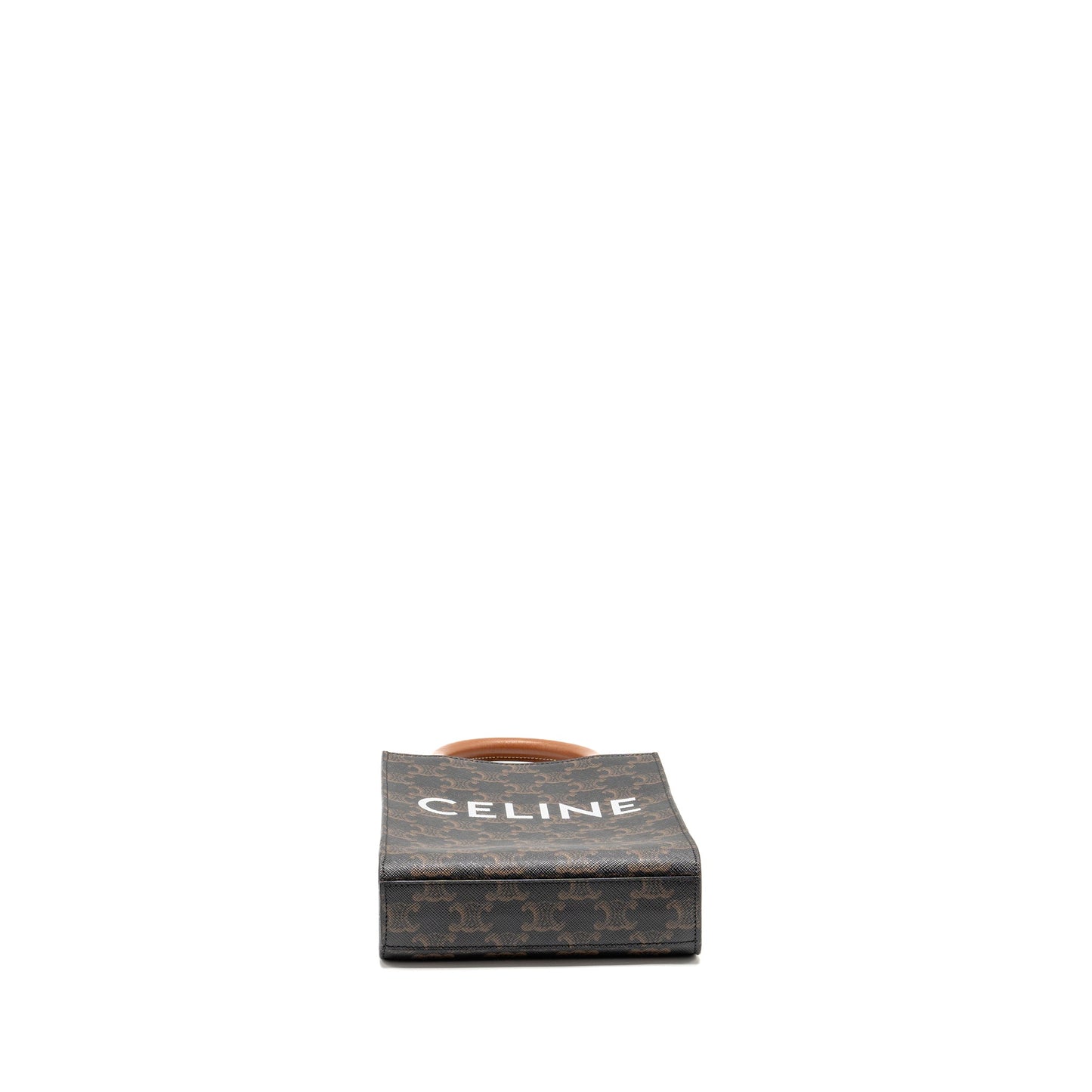 Celine Mini Vertical Cabas Triomphe Canvas