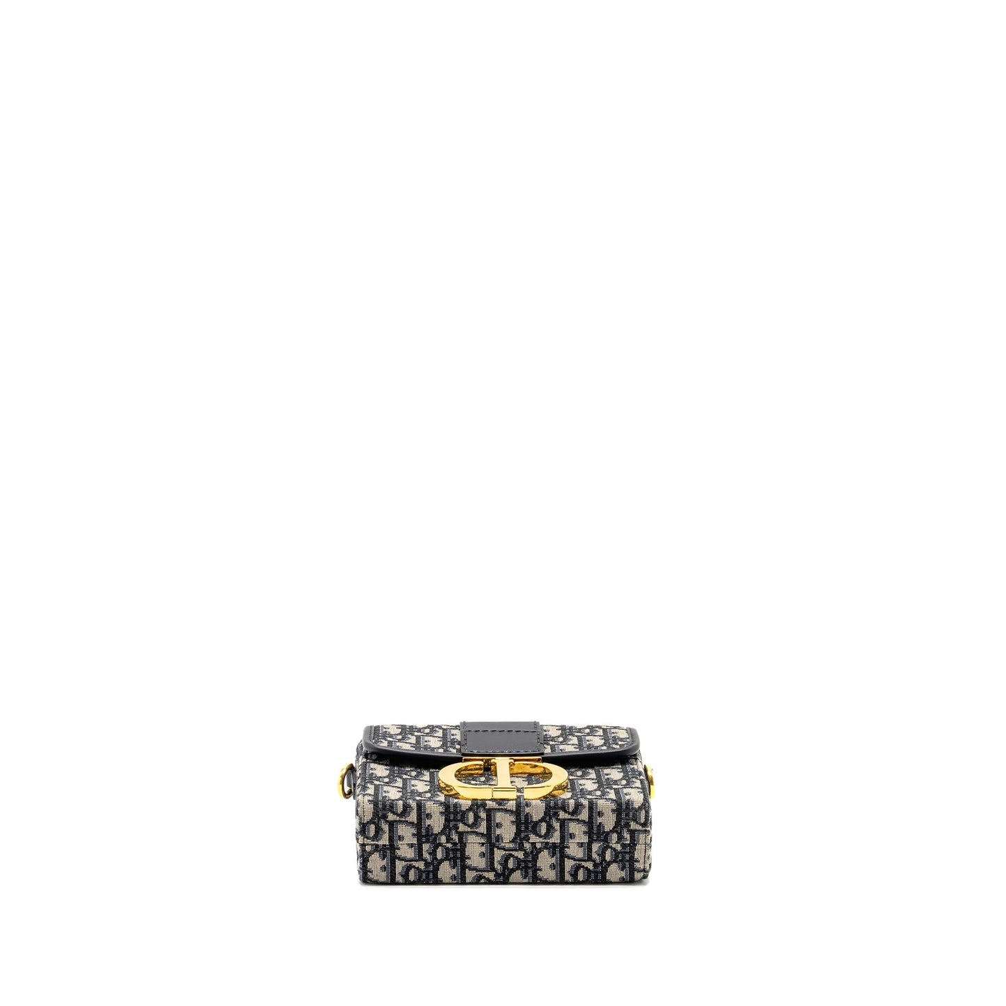 Dior 30 Montaigne Box Blue Oblique Jacquard