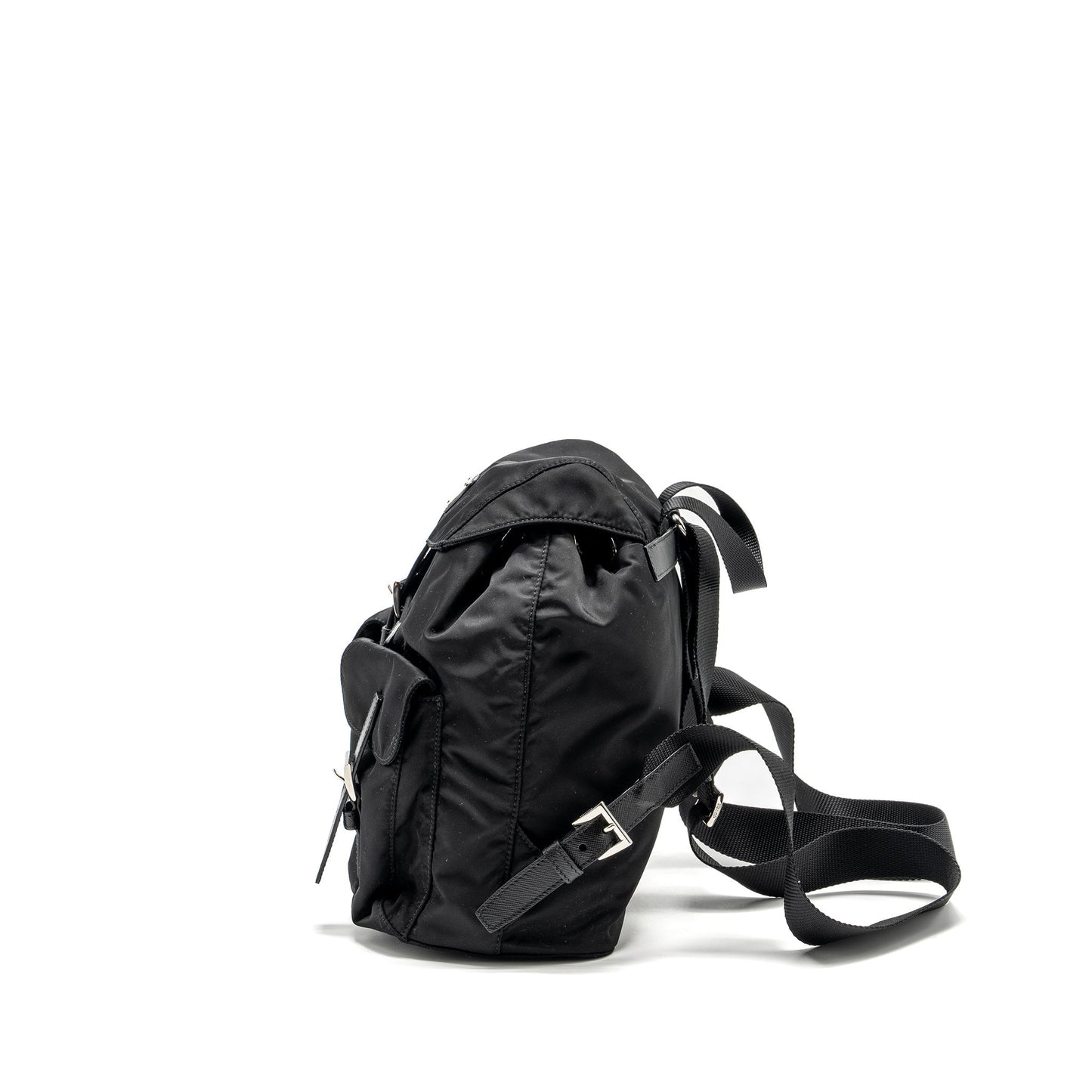 PRADA Small Re-Nylon Backpack Black