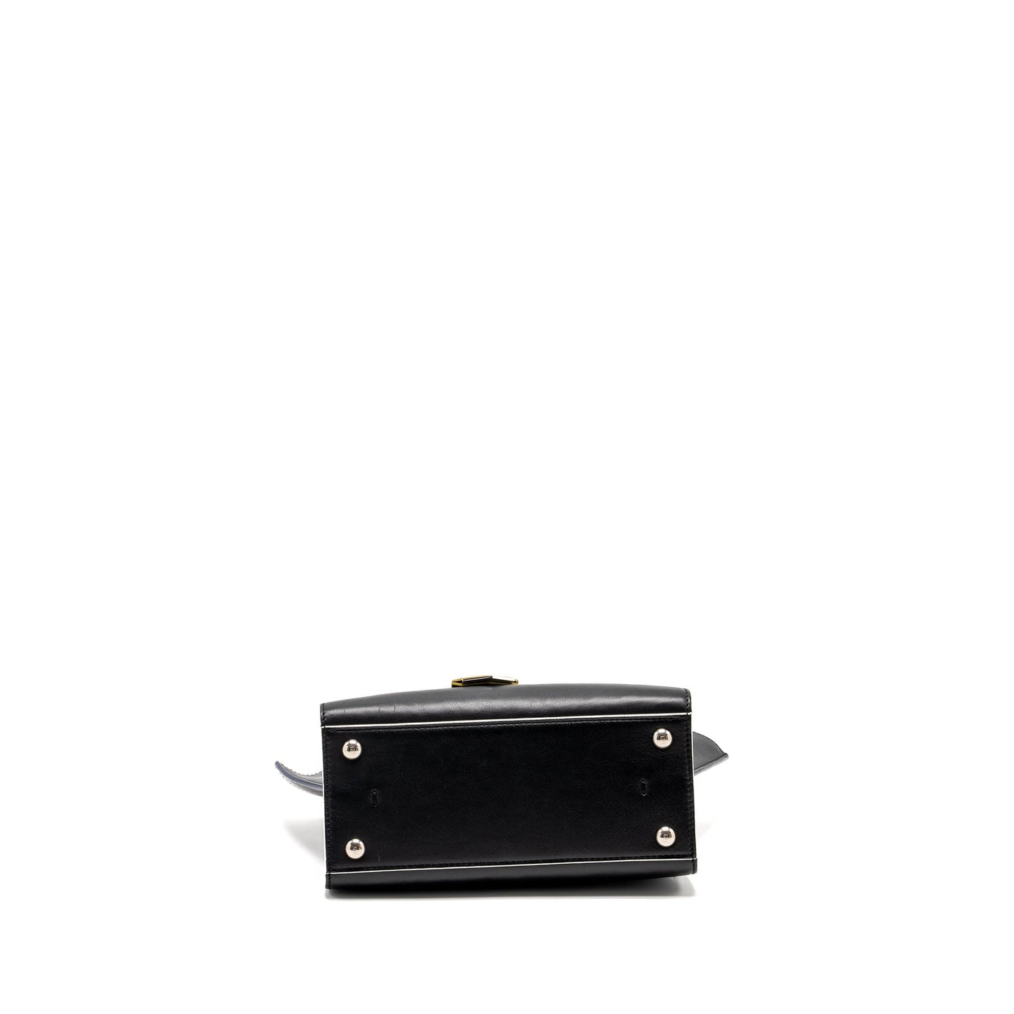 Fendi Mini 3jours Tote Purse Calfskin Black