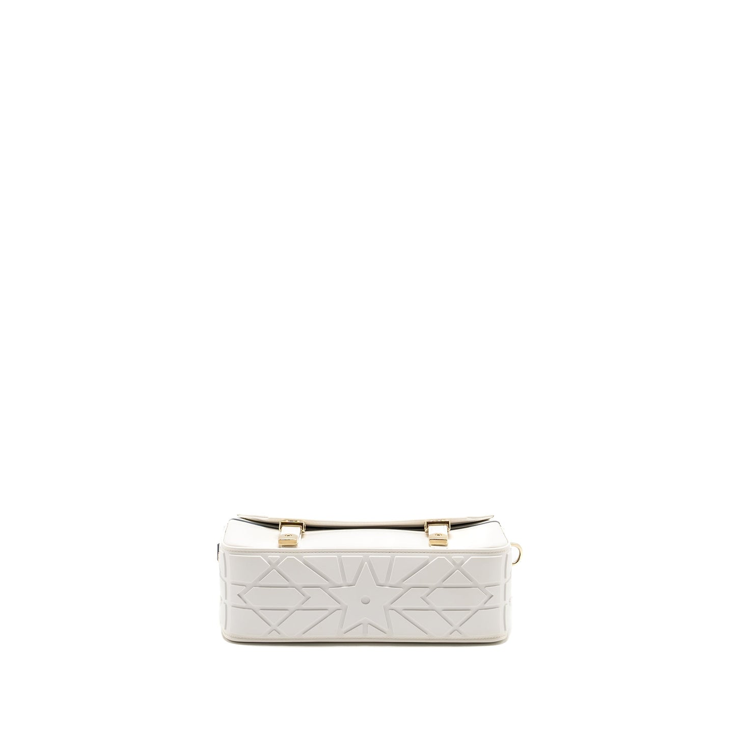 Dior Small Diorcamp Purse Calfskin White