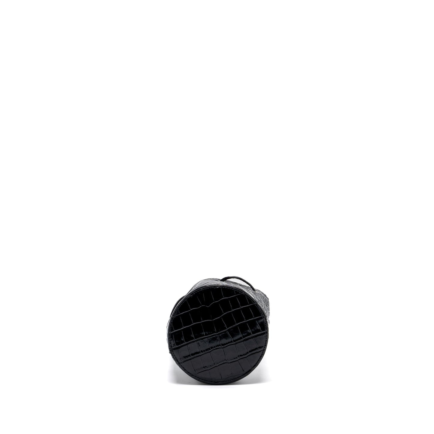 BALENCIAGA Everyday Drawstring Bucket Purse Black