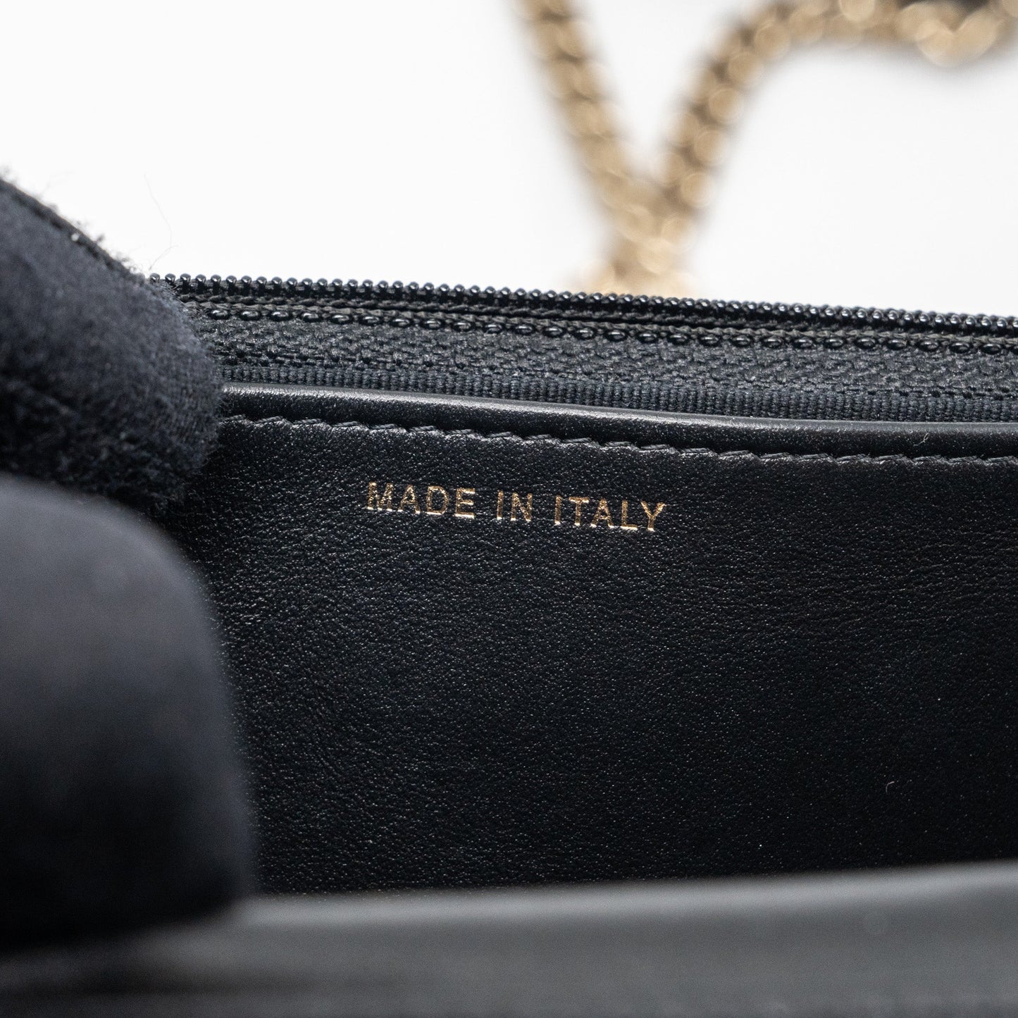 Chanel Boy Wallet On Chain Caviar Black L (microchip)