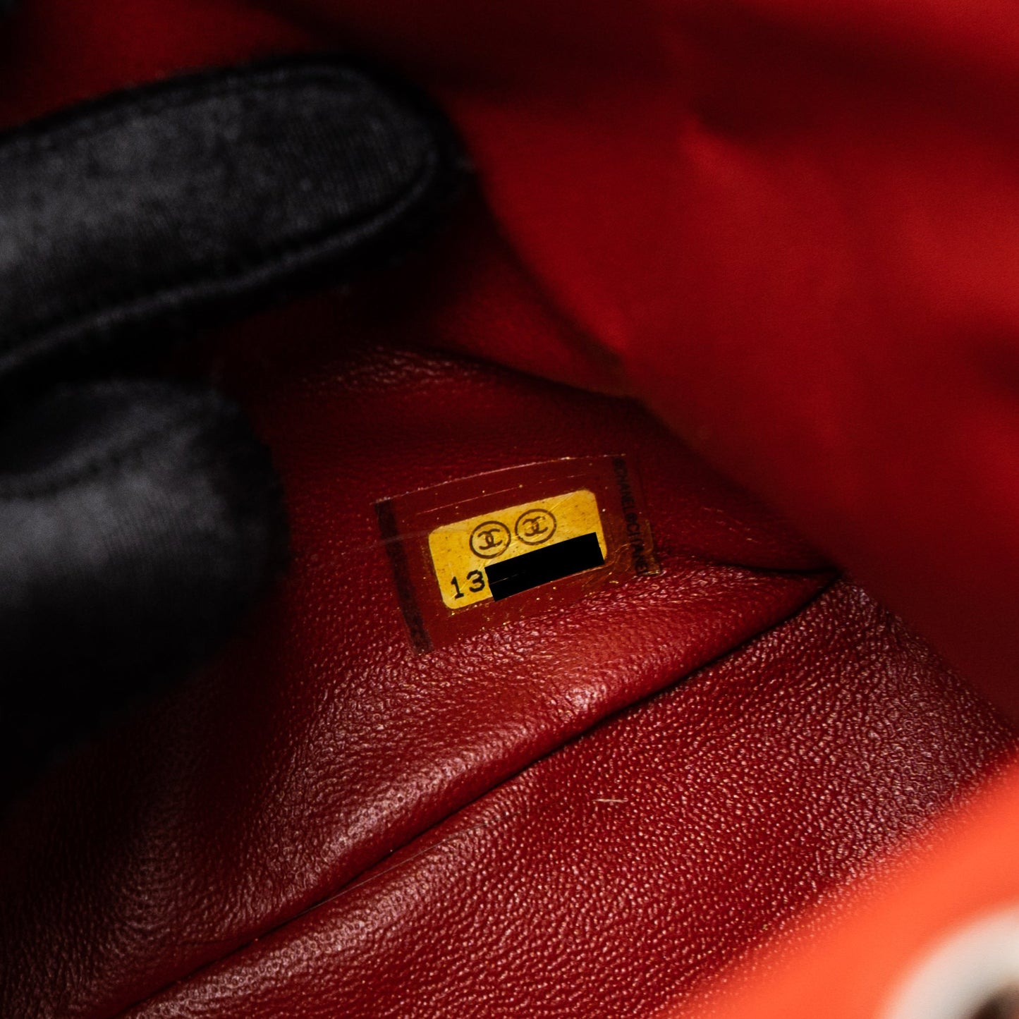 Chanel Jumbo Classic Single Flap Bag Lambskin Red