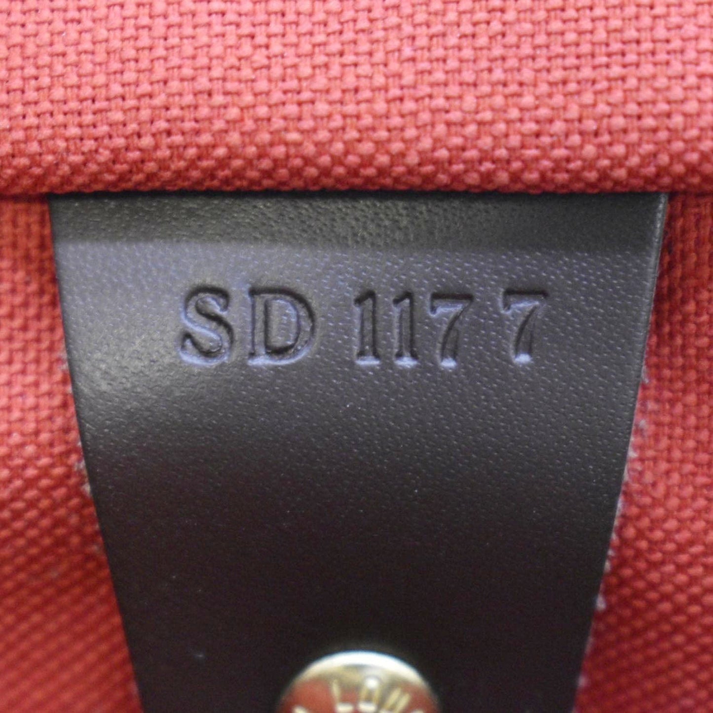 LOUIS VUITTON 30 Bandouliere Damier Ebene Satchel Bag Brown