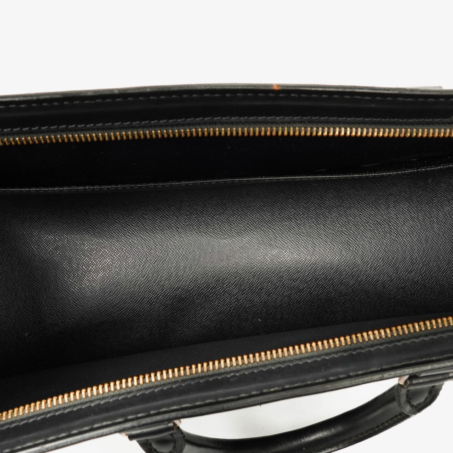 Louis Vuitton Black EPI Leather Sac Triangle Bag