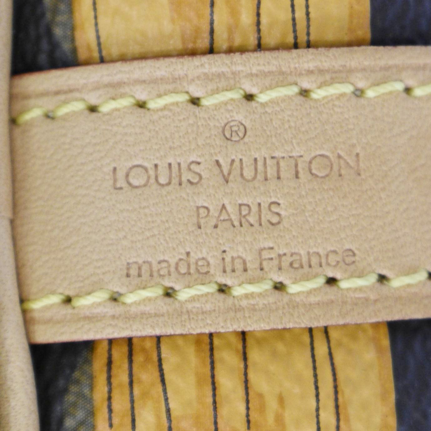 LOUIS VUITTON Summer Trunks 30 Monogram Canvas Satchel Bag Brown