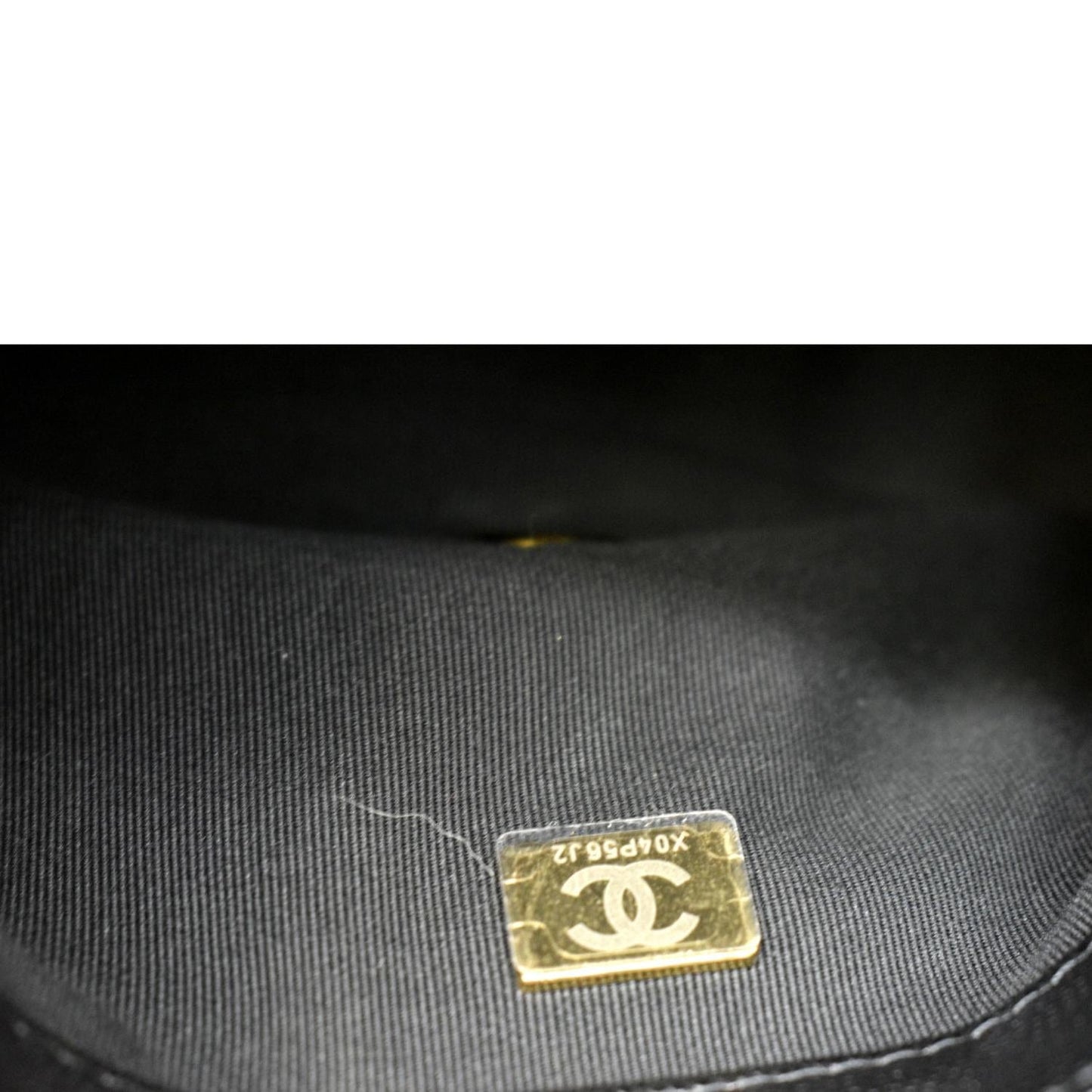 CHANEL Mini Flap Grained Calfskin Leather Shoulder Bag Black