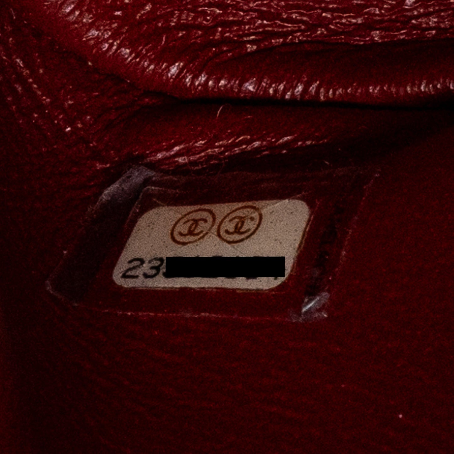 Chanel affinity backpack caviar red