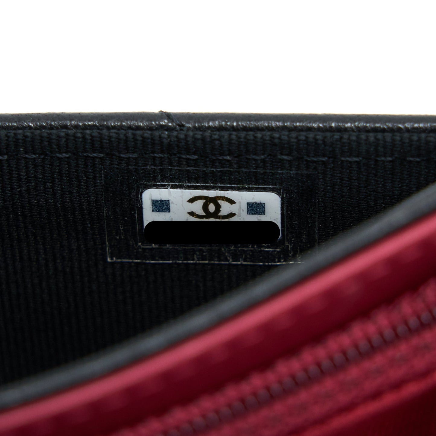Chanel 19 Flap Wallet Lambskin Black