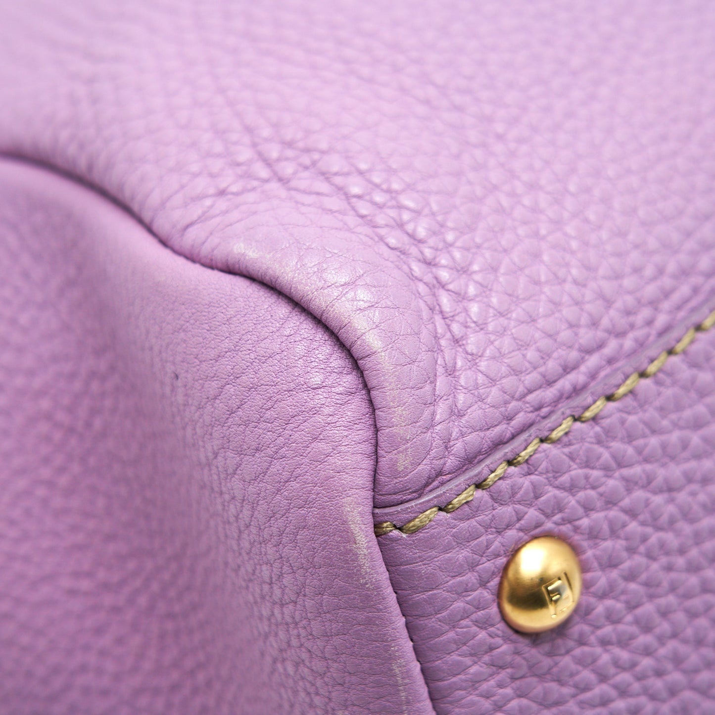 Fendi Extra Large Peekaboo Purse Purple