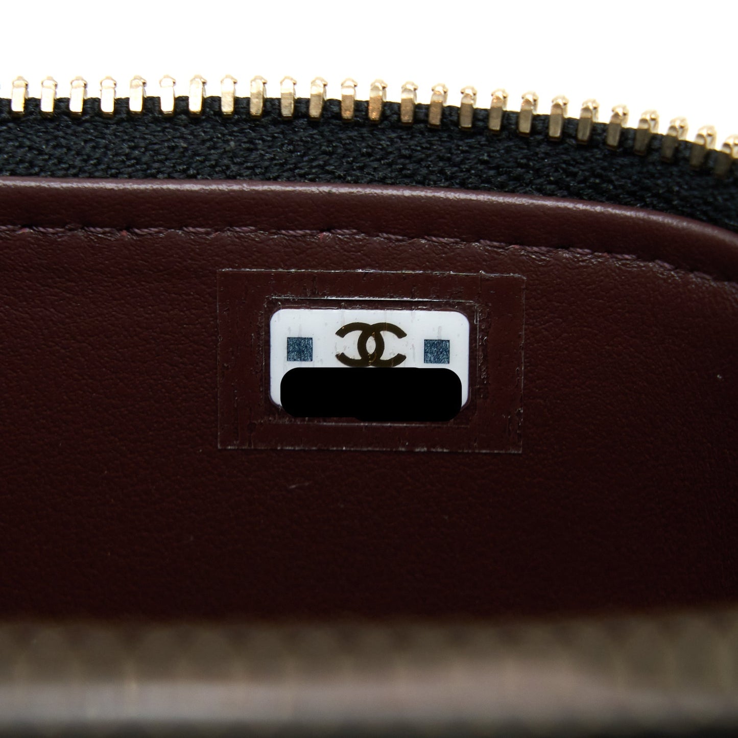 Chanel Mini Vanity with Chain Caviar Black L