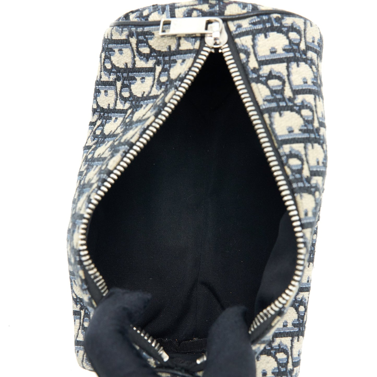 Dior Roller Messenger Purse Blue Oblique Jacquard