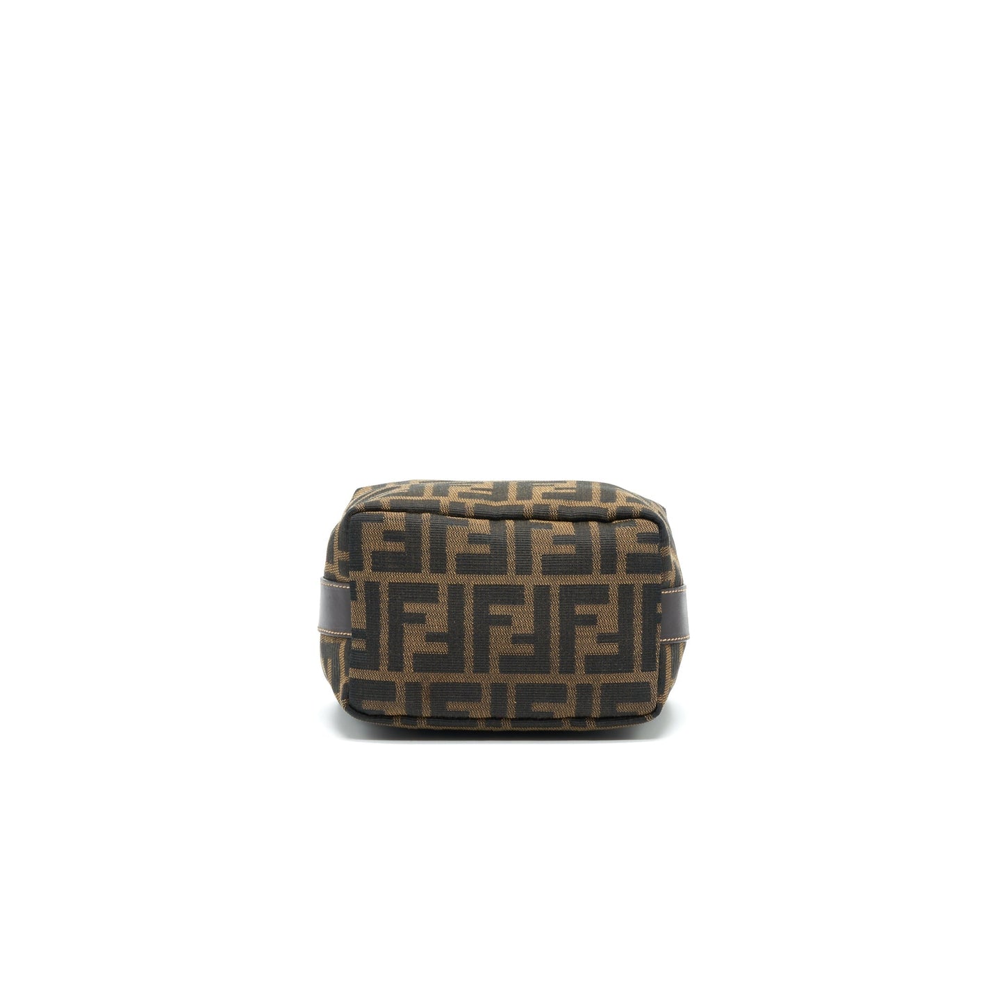 FENDI VINTAGE COSMETIC Purse ZUCCA CANVAS