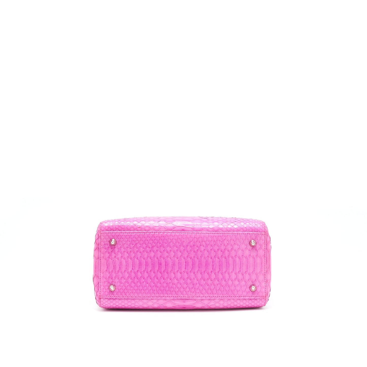Dior Medium Lady Dior Python Pink