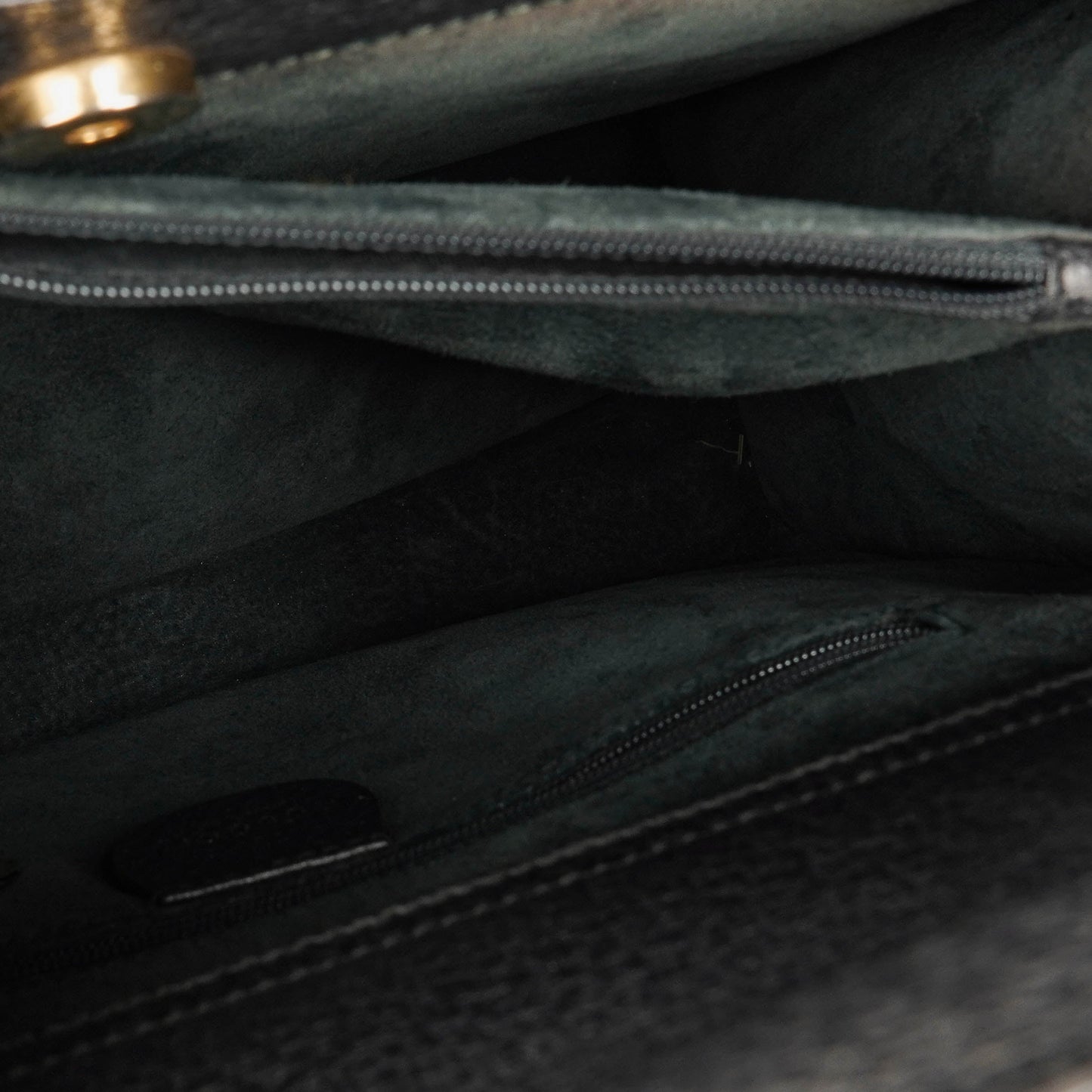 Gucci Vintage Diana Leather Bamboo Tote