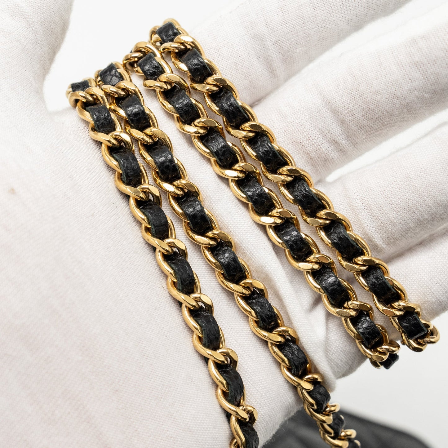 Chanel Classic Wallet on Chain Caviar Black (microchip)