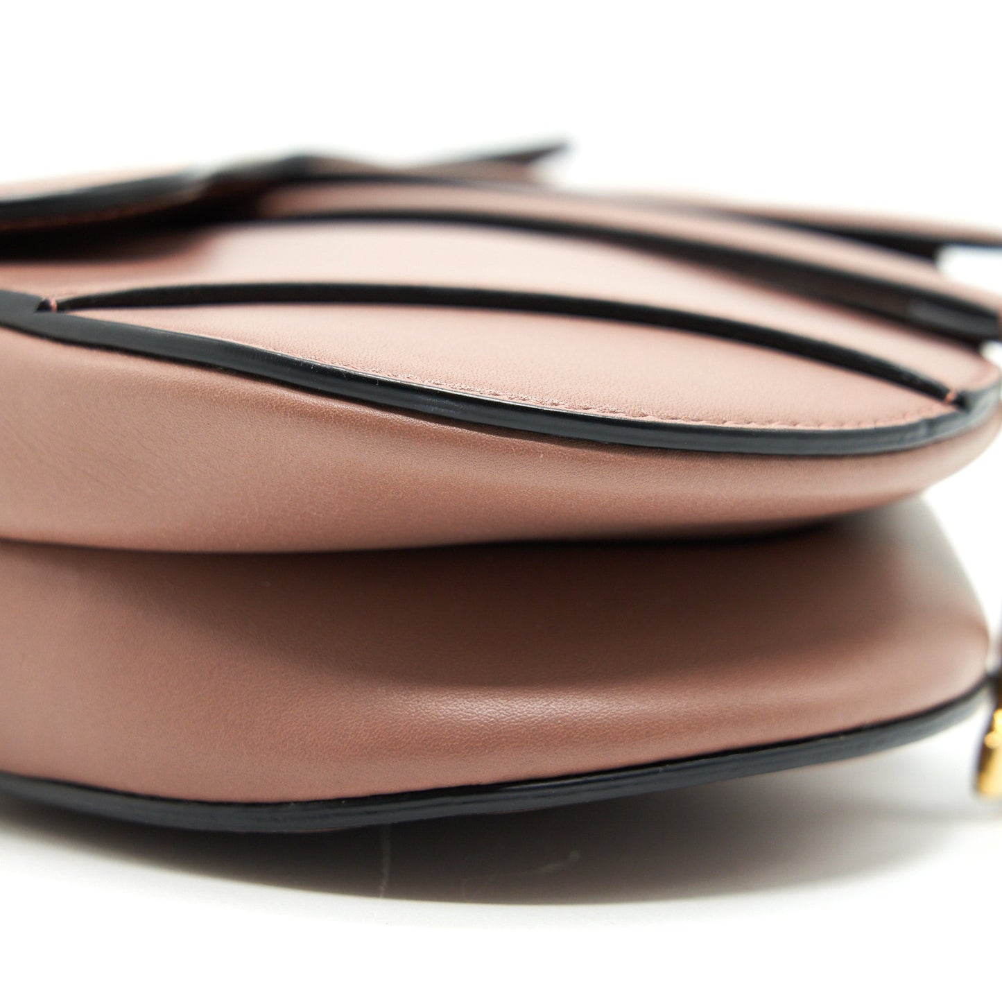 Dior Small Saddle Purse Rose Taupe