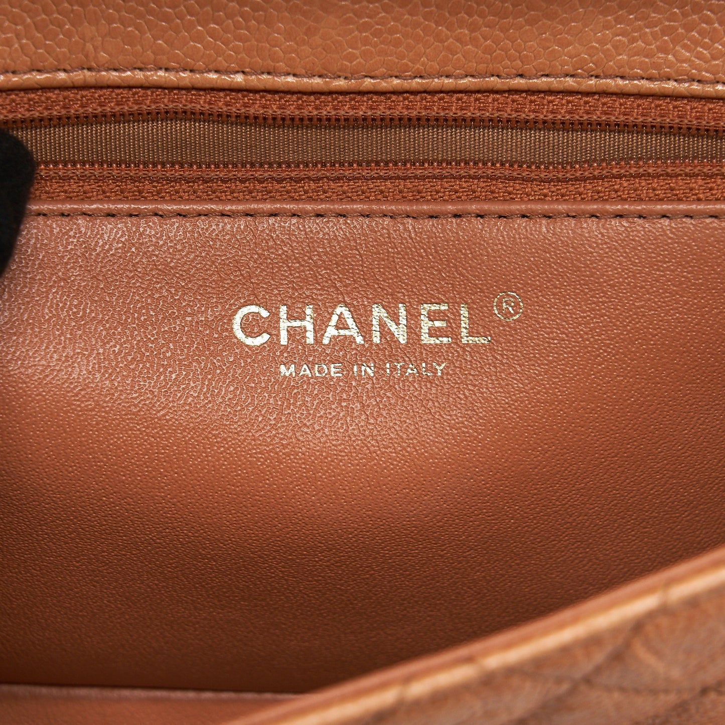 Chanel Seasonal Flap Bag Grained Calfskin Pink
