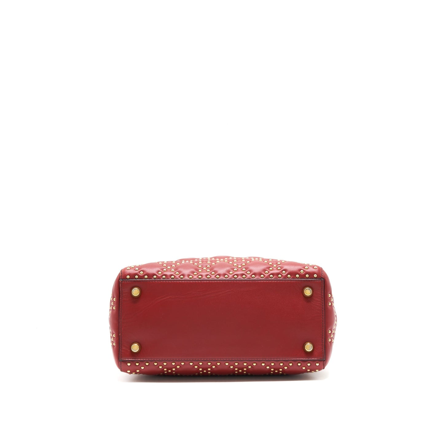Dior Studded lady Dior Red