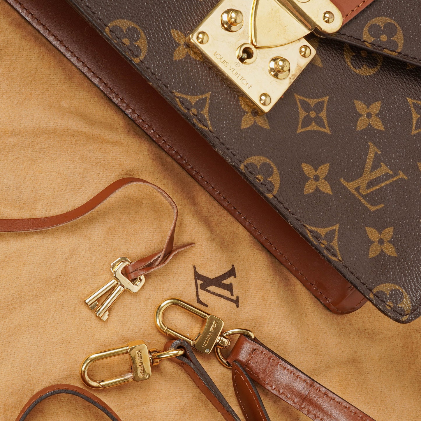 Louis Vuitton Concorde Monogram Canvas Bag