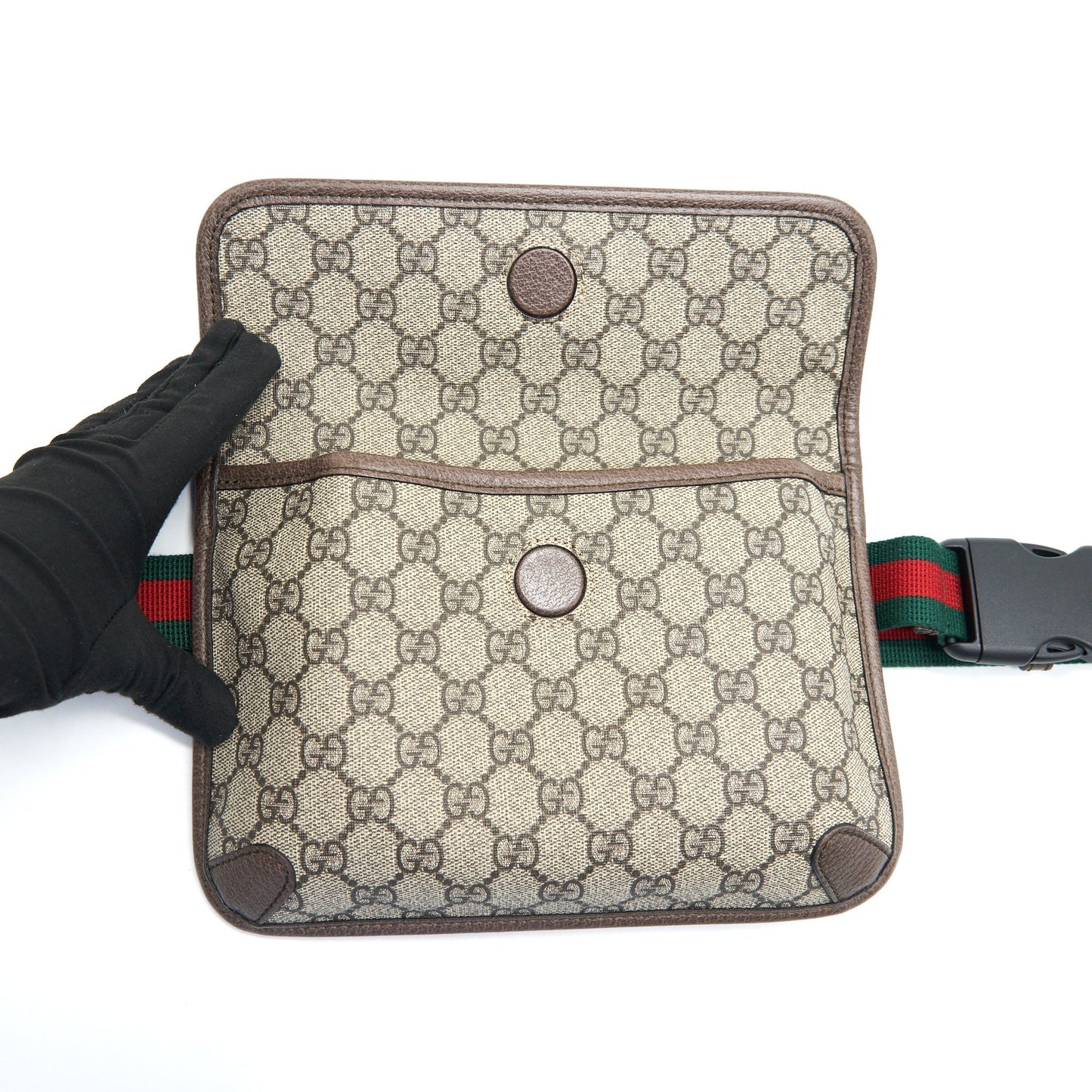 GUCCI GG Supreme Canvas Belt Bag
