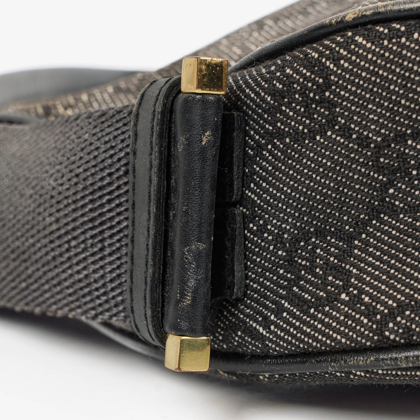 Gucci Denim Monogram Shoulder Bag