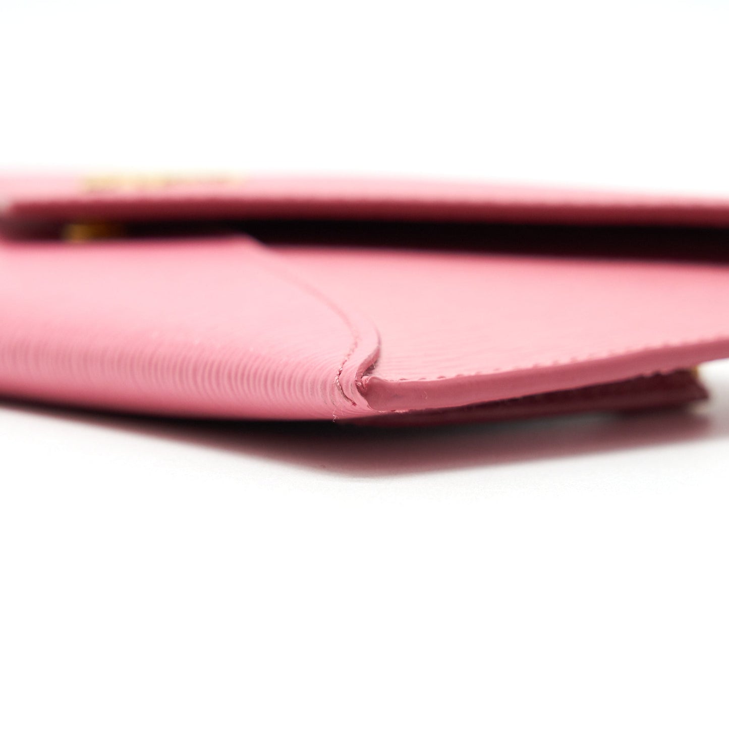 PRADA Saffiano Envelope Wallet in Pink