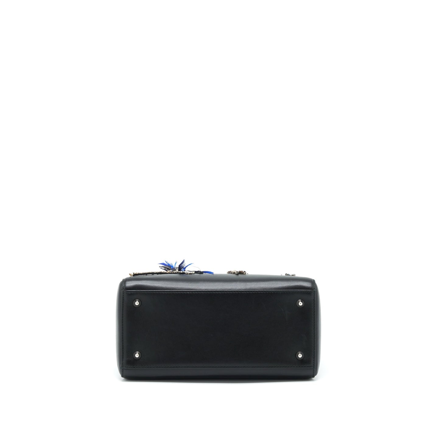 Dior Medium Lady Dior Limited Edition Lambskin Black/Multicolor