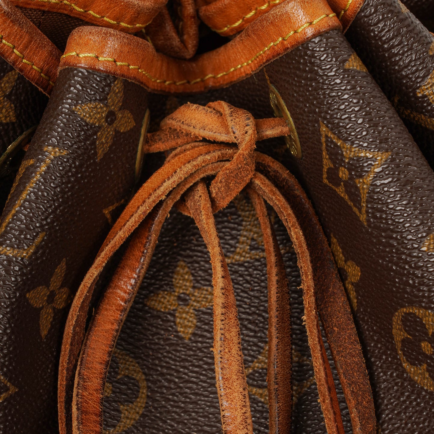 Louis Vuitton Petit Noe Monogram Canvas Shoulder Bag