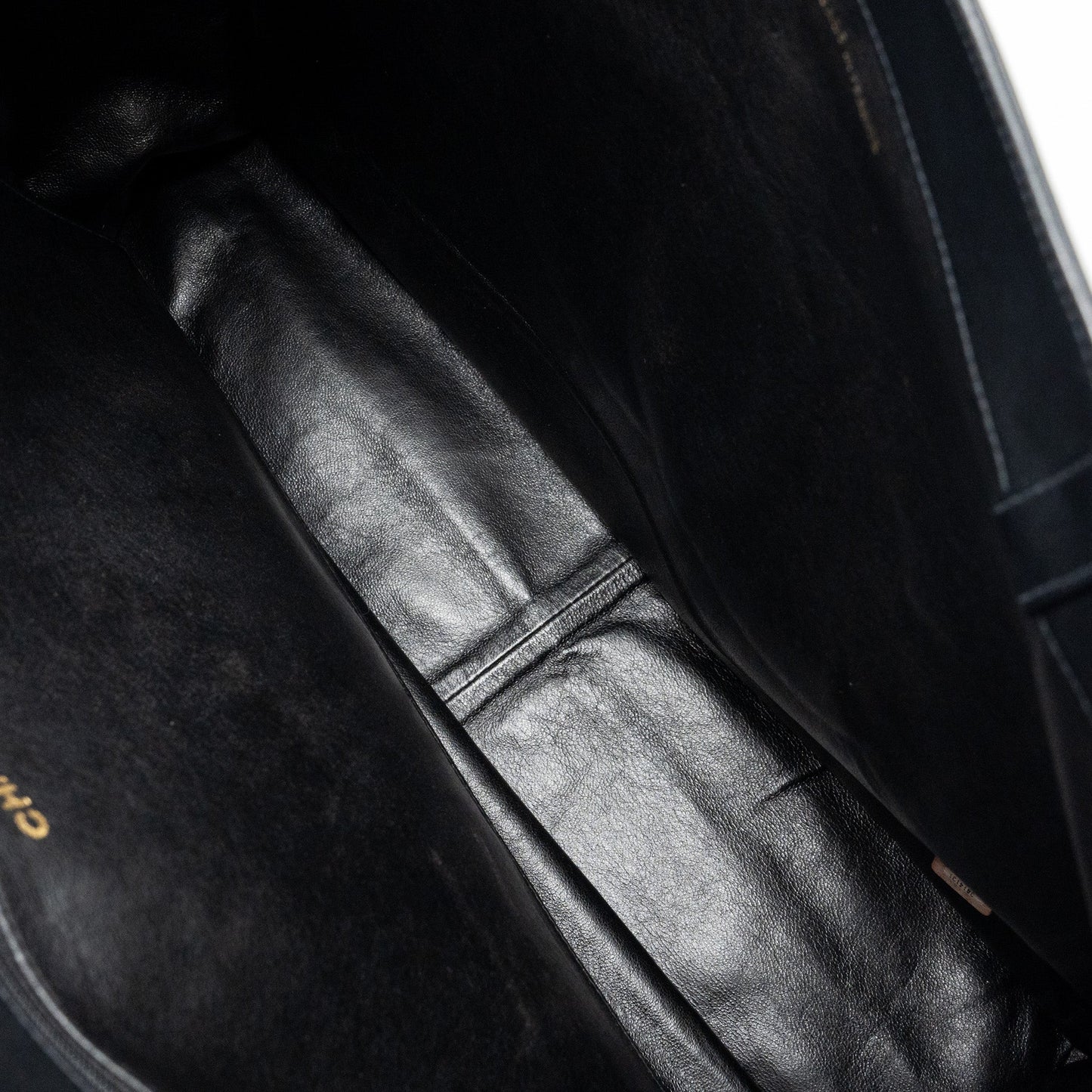 Chanel Tote Bag Calfskin Black