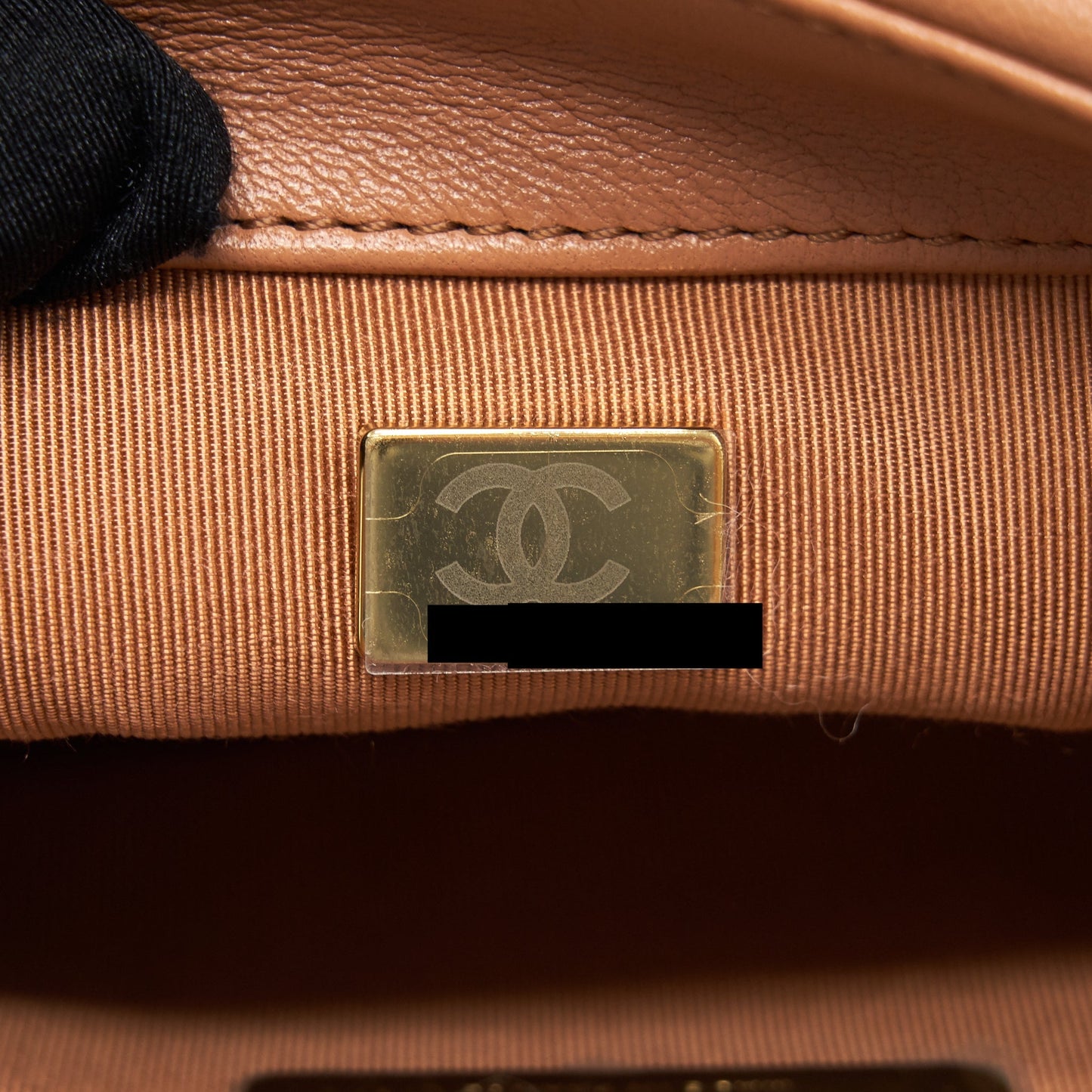 Chanel 21K Small 19 Flap Bag Lambskin Caramel
