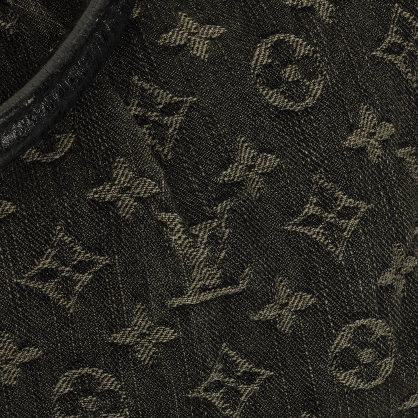 Louis Vuitton Neo Cabby GM Monogram Denim Bag Black