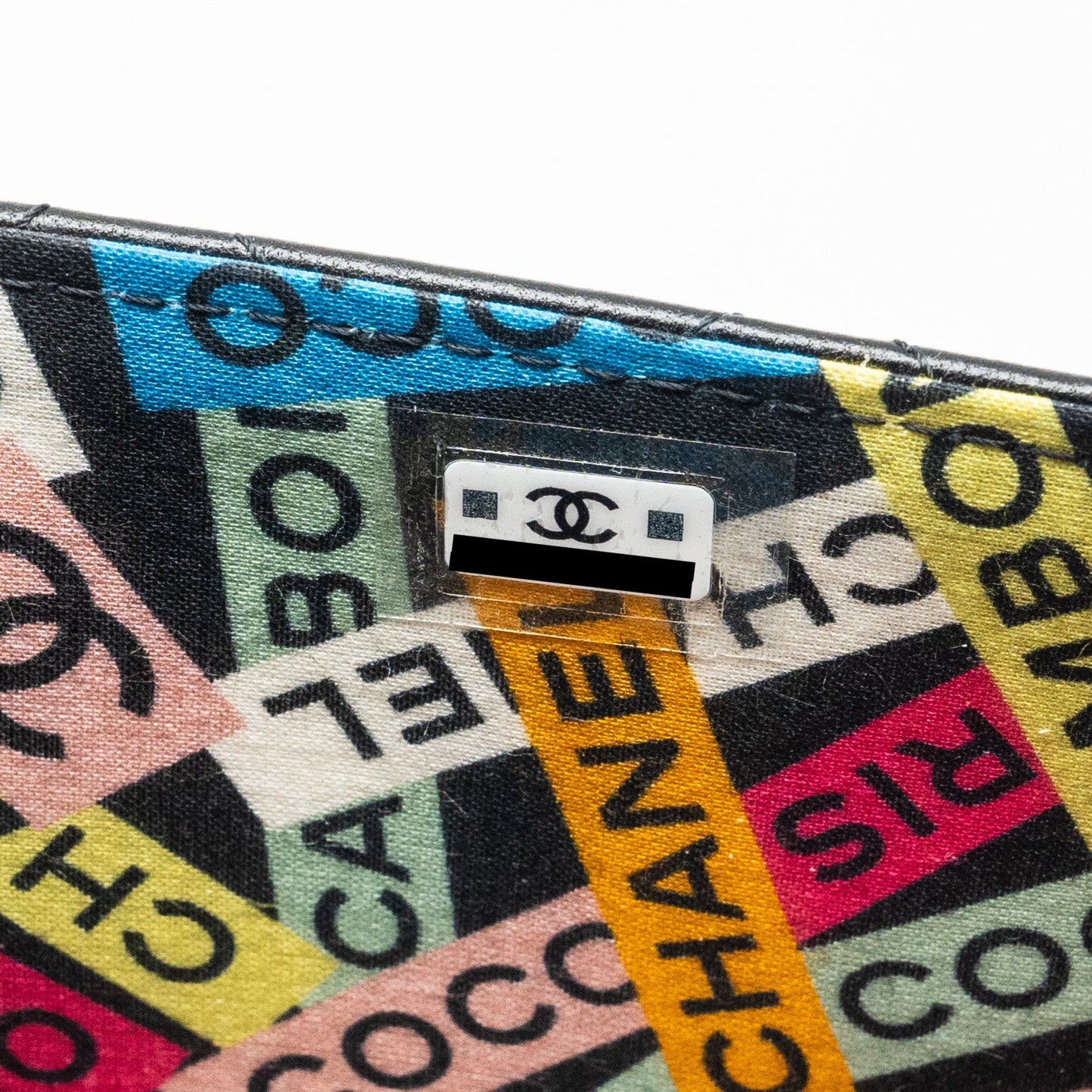 Chanel Top Handle Mini Wallet On Chain Flap Bag Lambskin Black (Microchip)