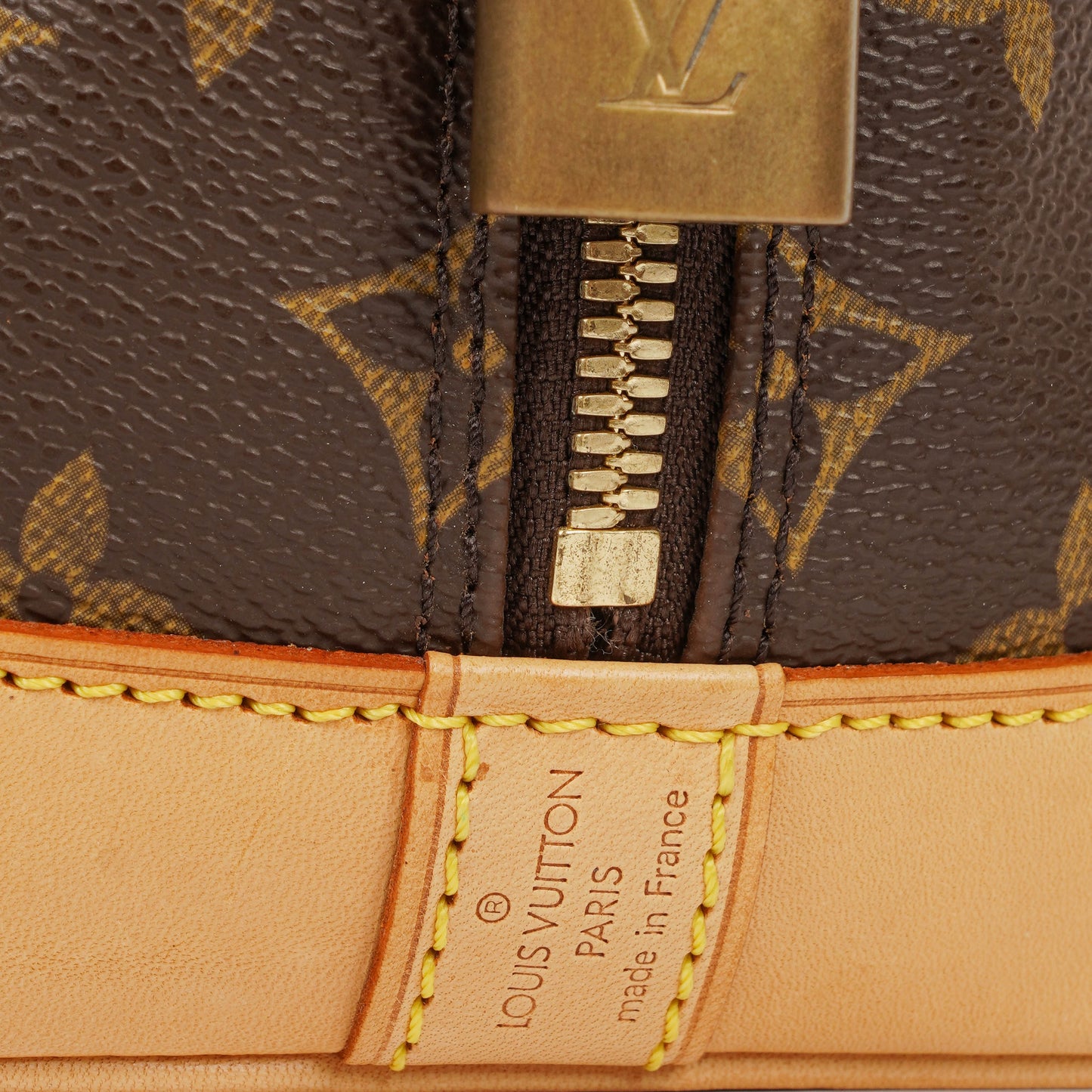 Louis Vuitton Alma PM Monogram Canvas Handbag