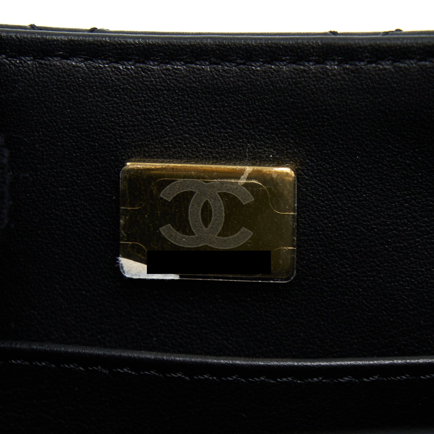 Chanel 22K Retro Classic New Mini Square Flap Bag Goatskin Black (Microchip)