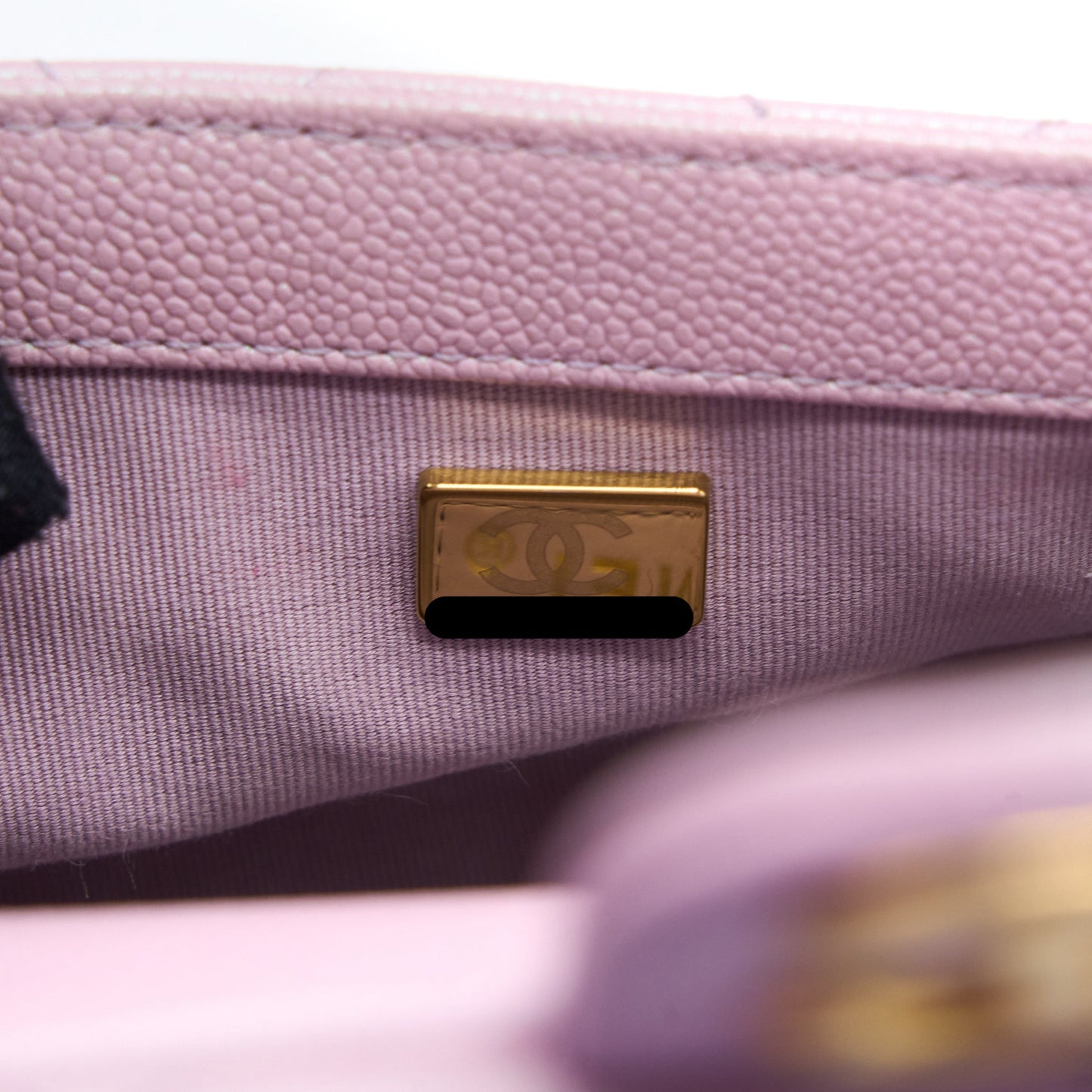 Chanel 21K My Perfect Mini Flap Bag Caviar Pink (Microchip)