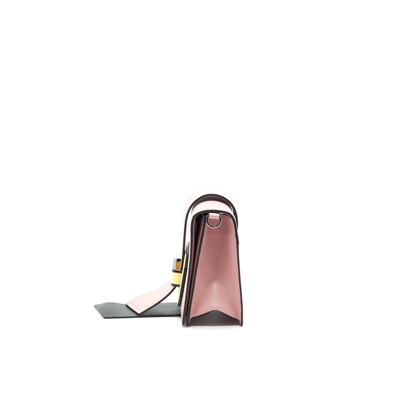 Prada Plex Ribbon Purse with City Calfskin Pink
