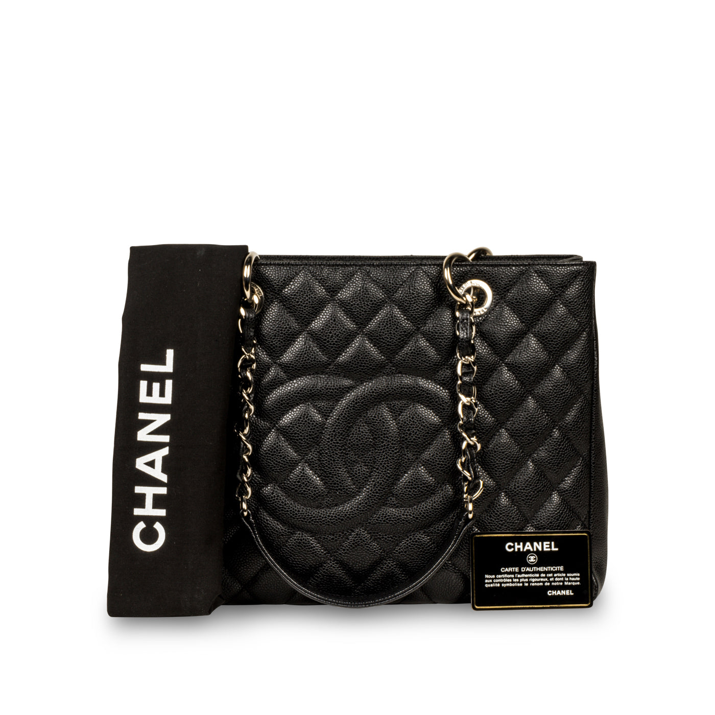 Chanel Grand Shopping Tote - GST - SHW