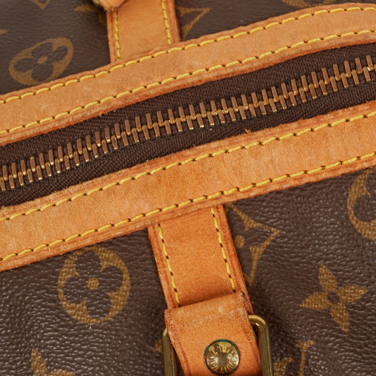 Louis Vuitton Sac Souple 35 Monogram Canvas Bag
