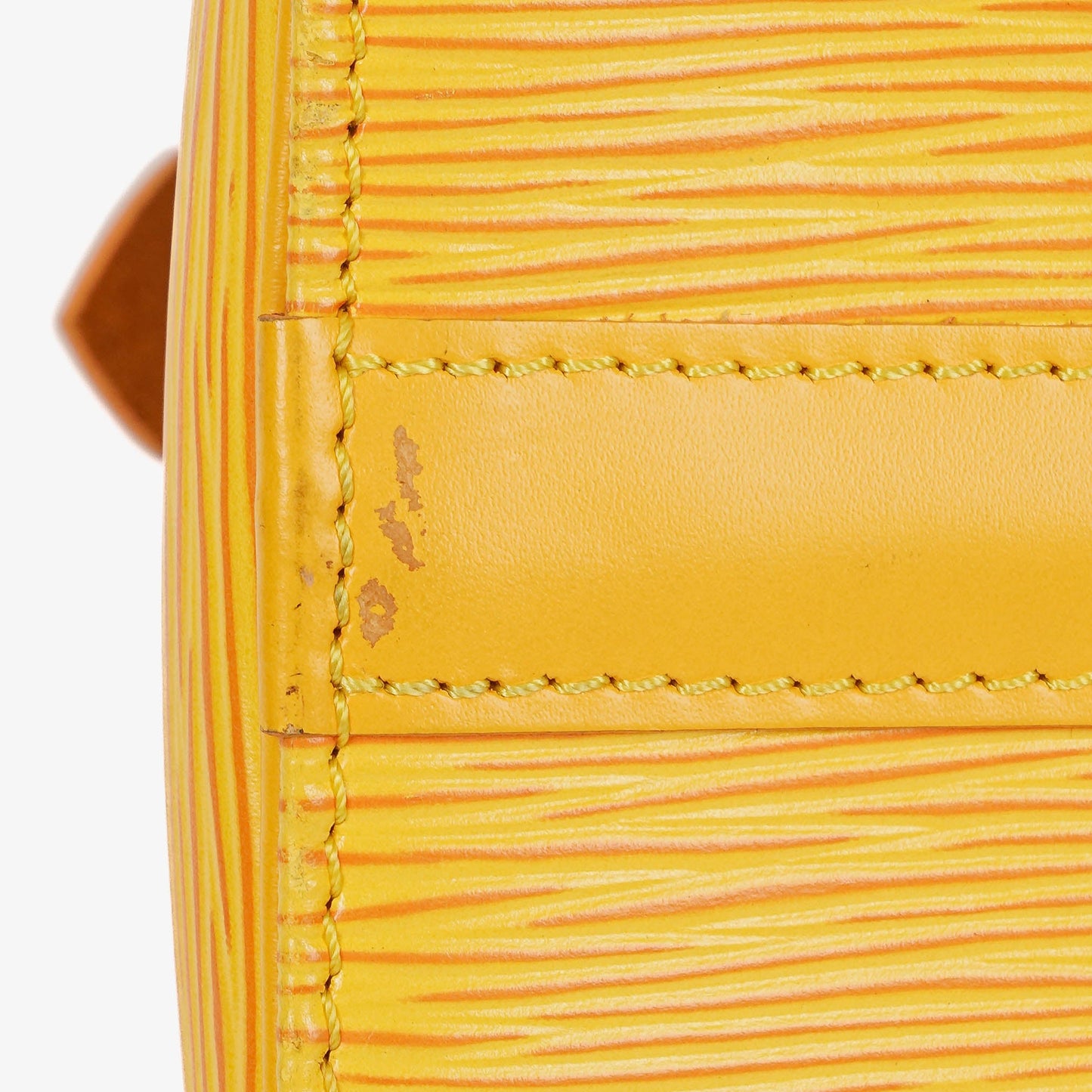 Louis Vuitton 25 Yellow EPI Leather Handbag